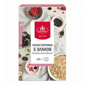 Хлопья 5 злаков Агро-Альянс 